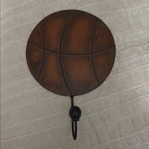 Basketball Wall Hook - Brown